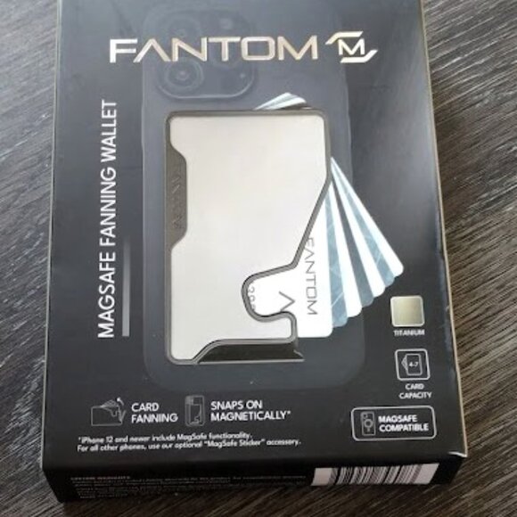 Fantom (M) Magsafe Fanning Wallet - Picture 1 of 6